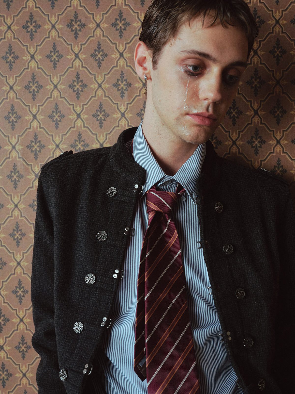 Napoleon Breasted Cropped Jacket