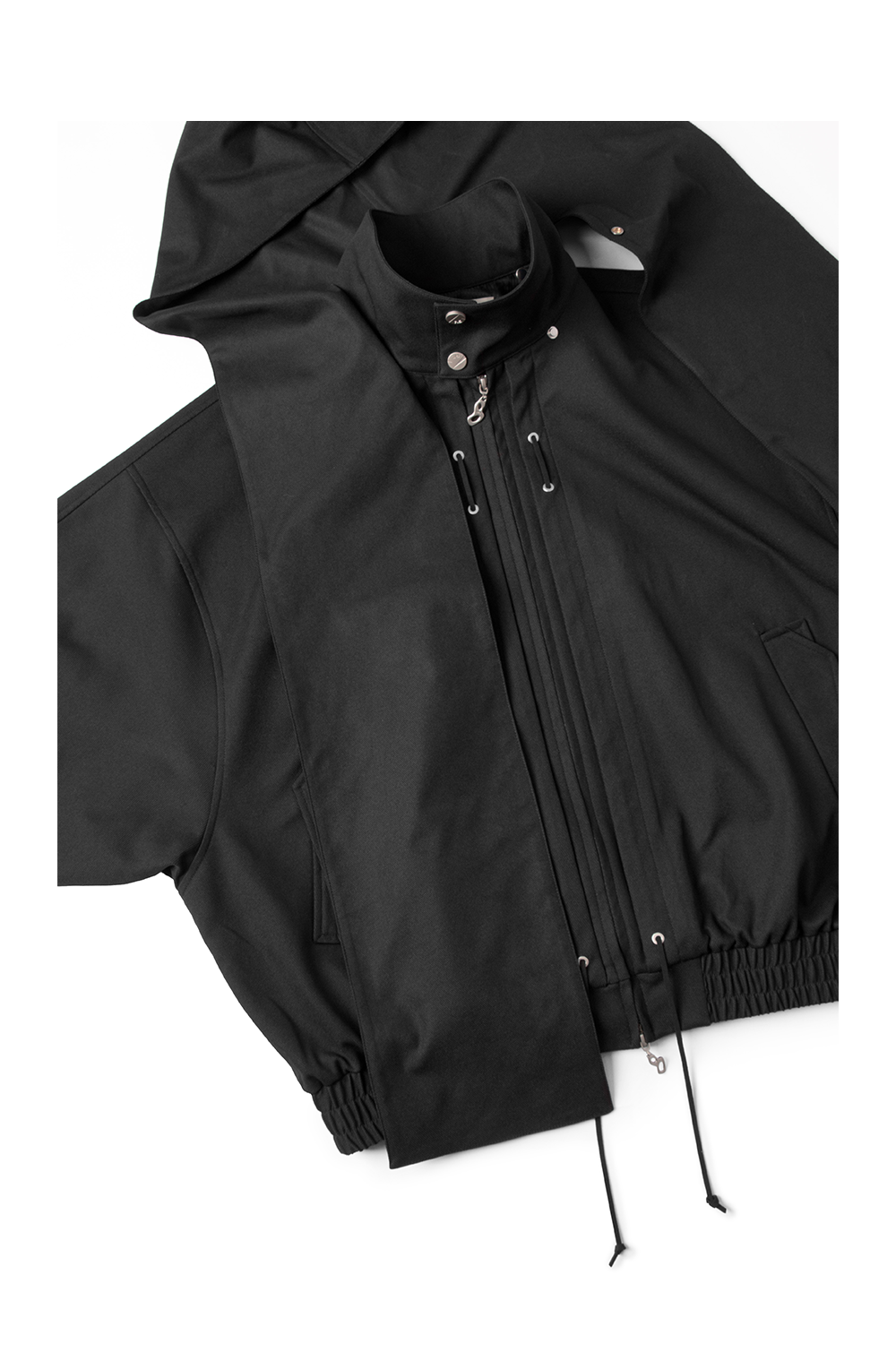 Detachable Hood Harrington Jacket