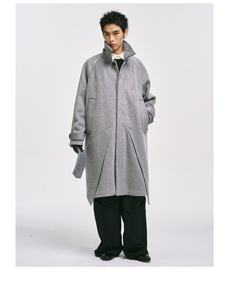 Clean Fit Casual Wool Coat