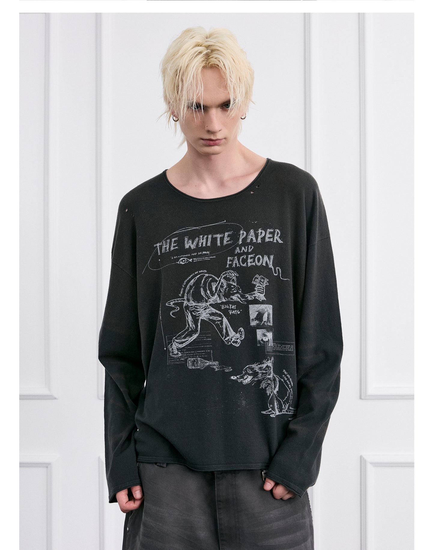 Graffiti Crew Neck T-Shirt