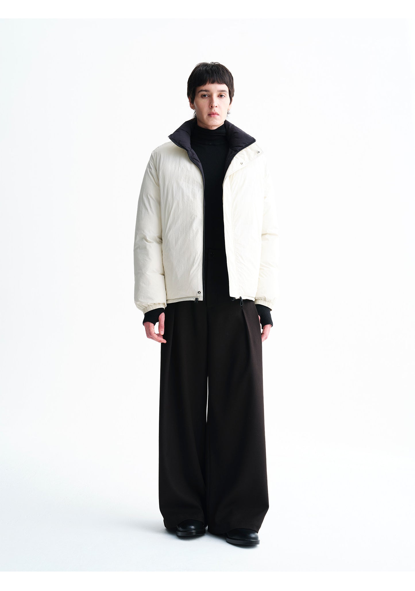 Short Reversible Cotton Jacket