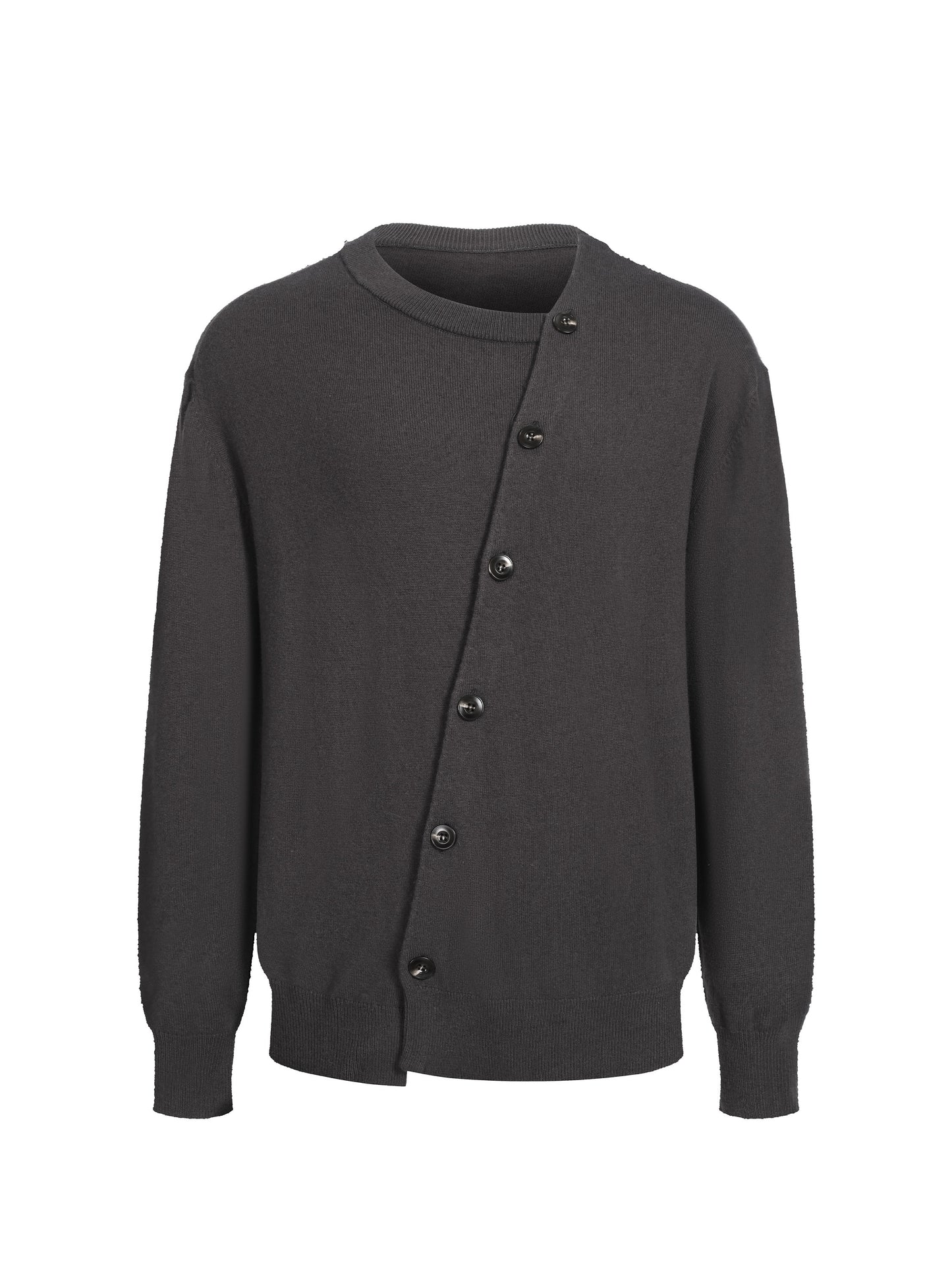 Premium Wool Button-Down Cardigan