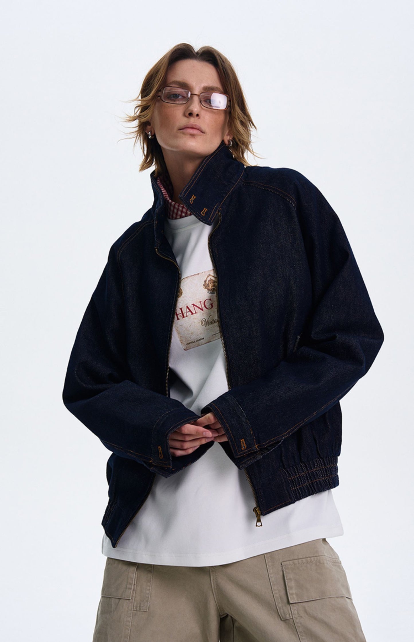 Harrington Denim Jacket