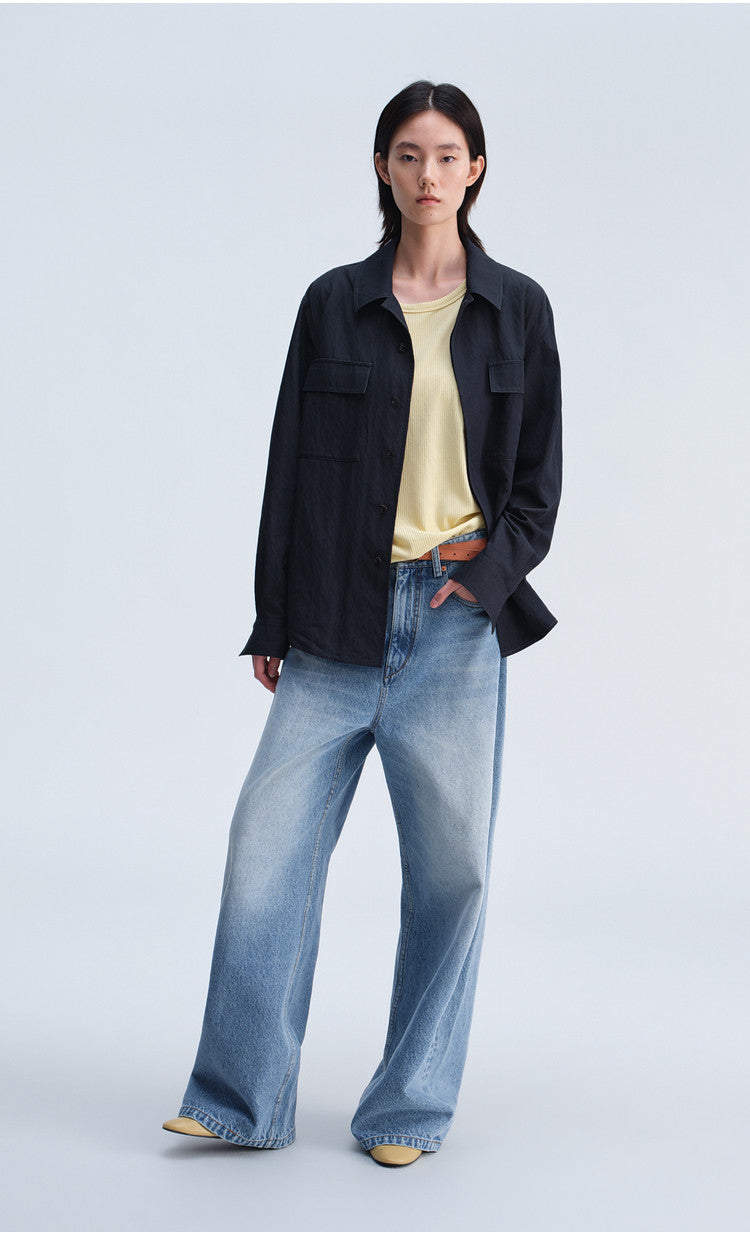 Loose-Fit Casual Shirt