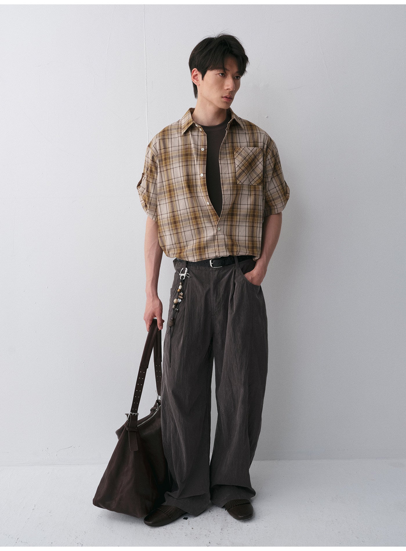 Checkered Shirt with UV Protection