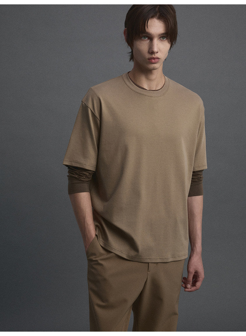 Loose-Fit Simple T-Shirt