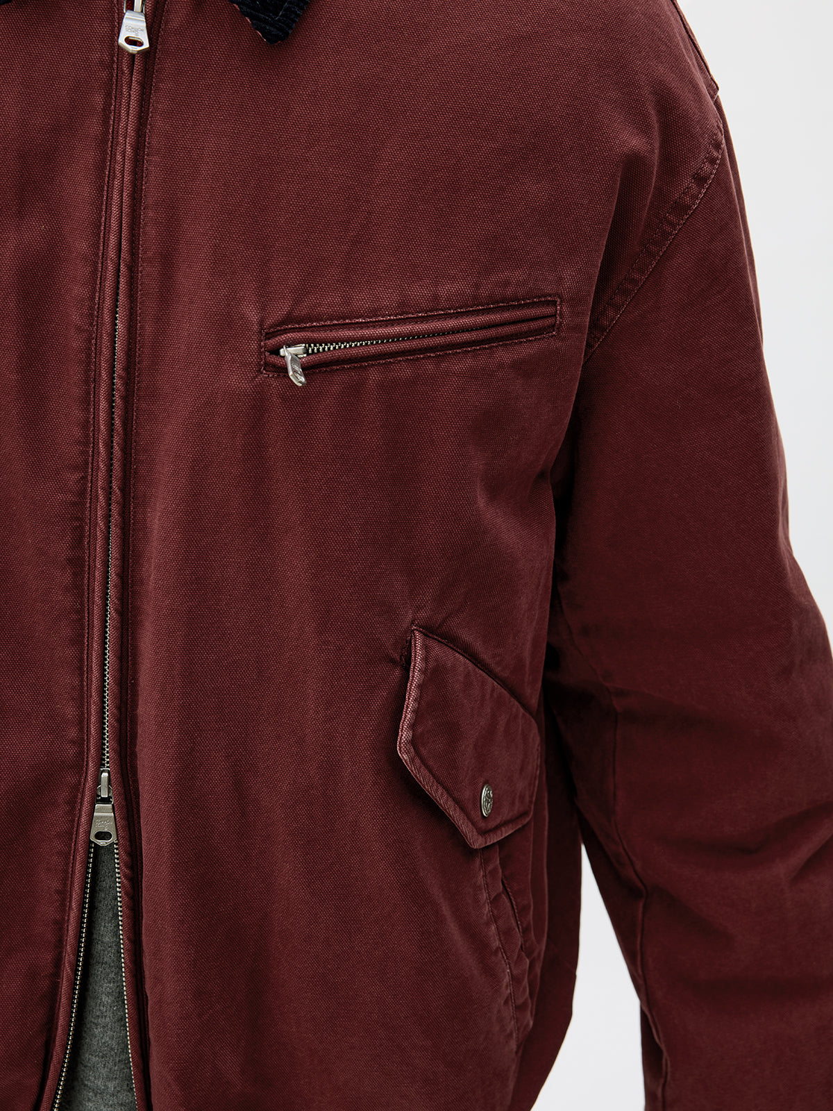 Distressed Work Jacket