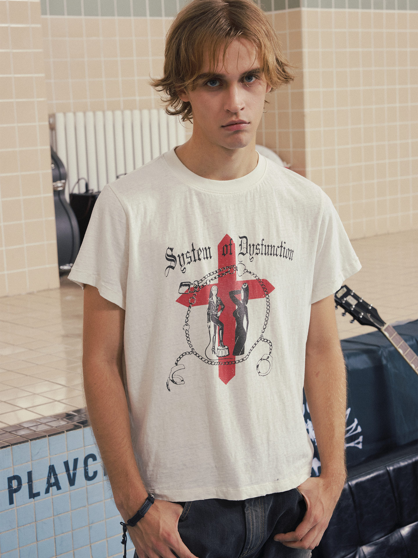 Retro Wash Print T-Shirt