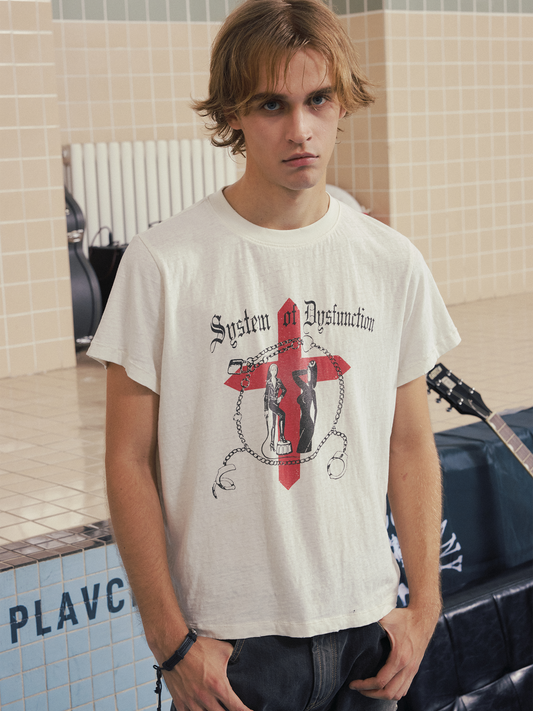 Retro Wash Print T-Shirt
