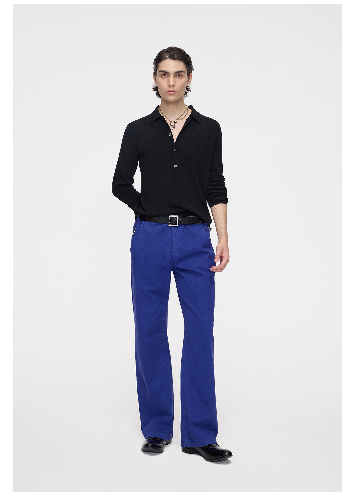 Wash-Finish Work Casual Pants
