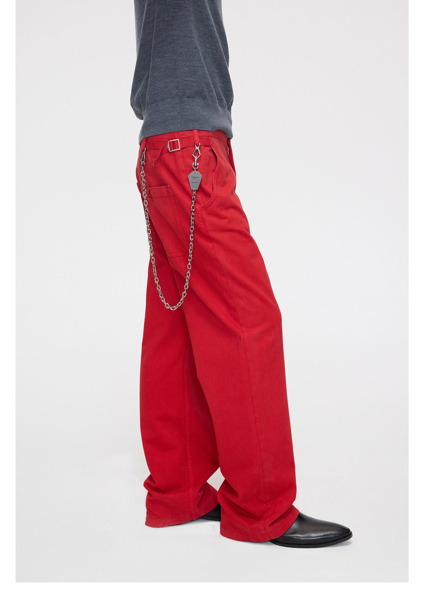 Wash-Finish Work Casual Pants