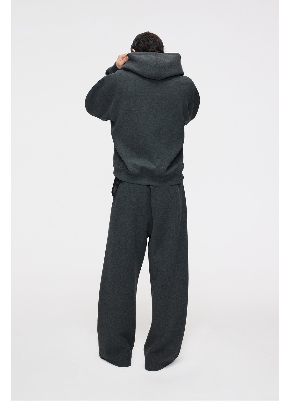 Air Layer-Style Hooded Sweatshirt