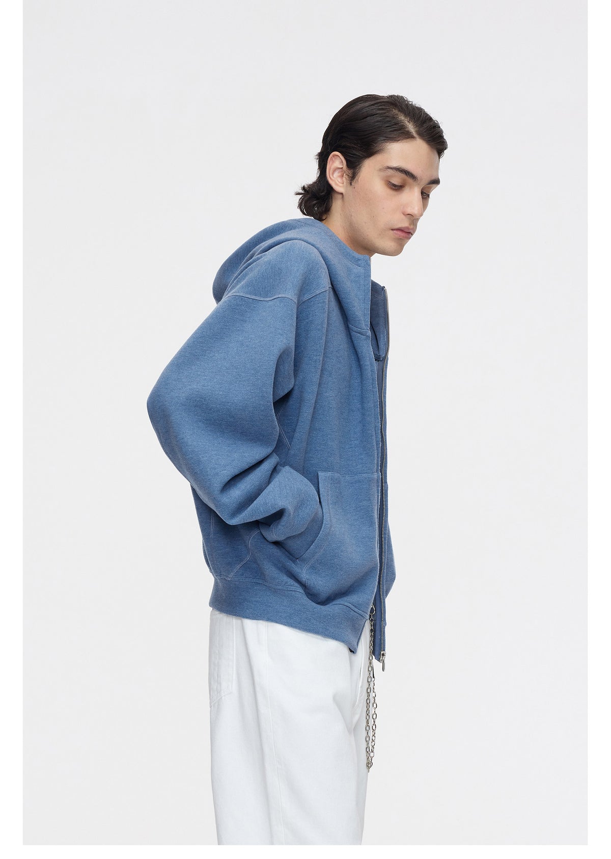 Air Layer-Style Hooded Sweatshirt
