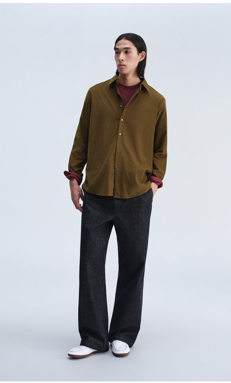 Retro Corduroy Shirt