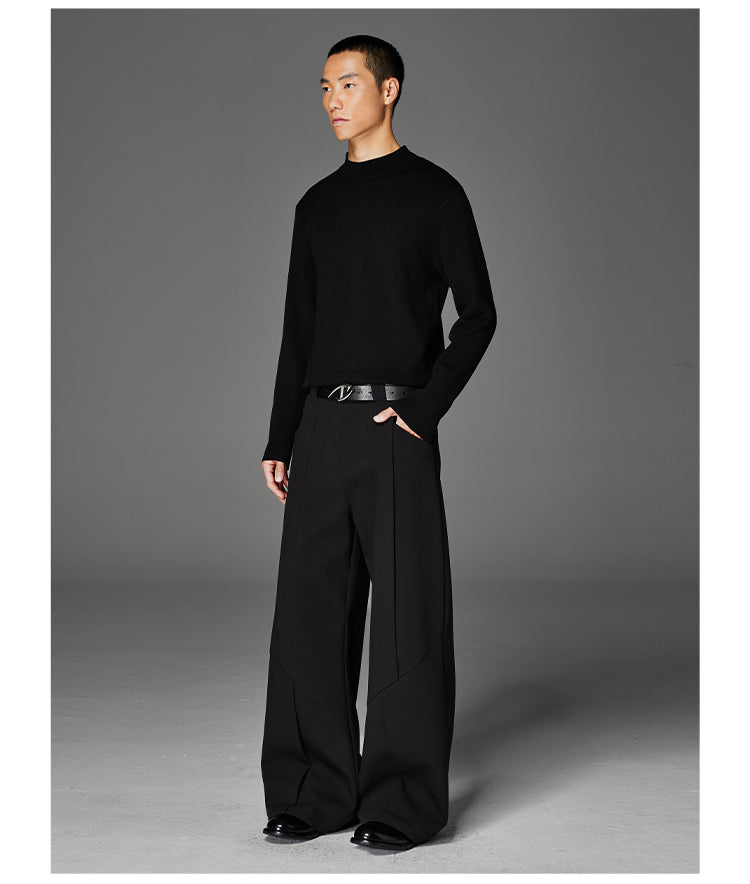 Half-High Collar Sweater