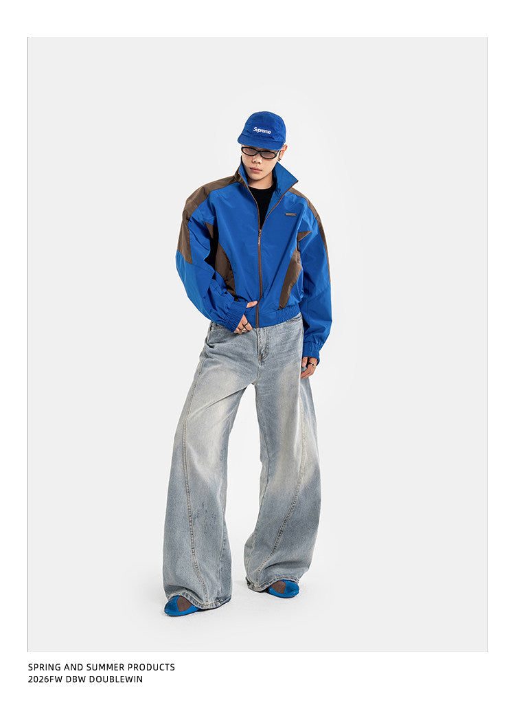 Gradient Denim Pants