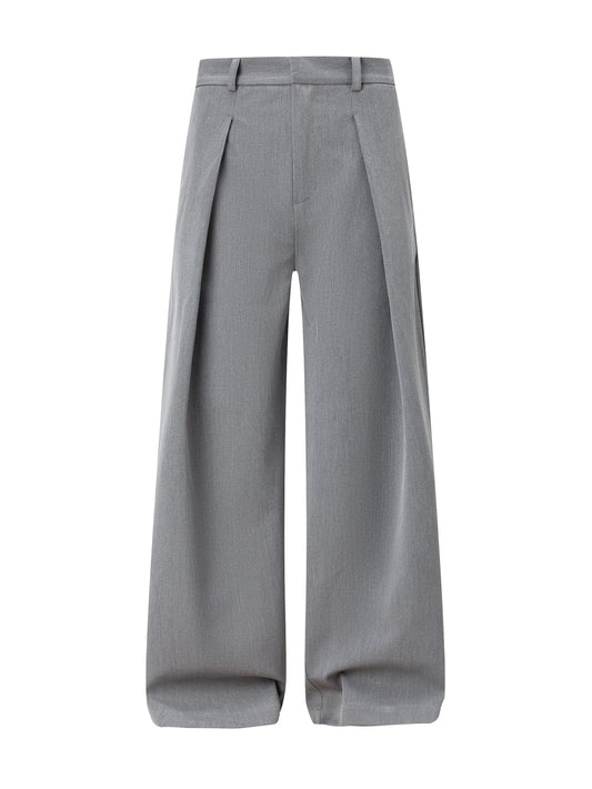 A-line silhouette casual pants