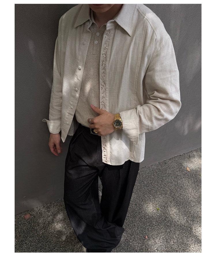 Cool-to-the-touch Tencel Linen Shirt
