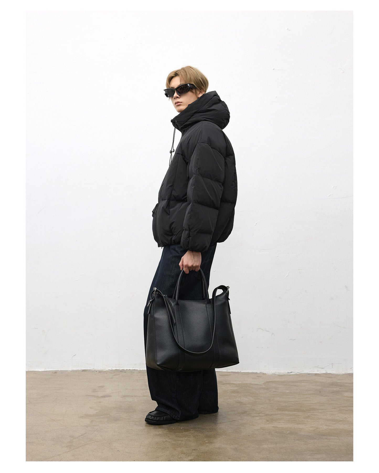 Hooded Split-Type Down Jacket