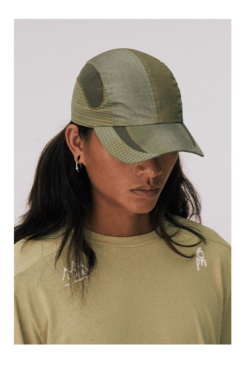 Mountain Style Color Block Cap