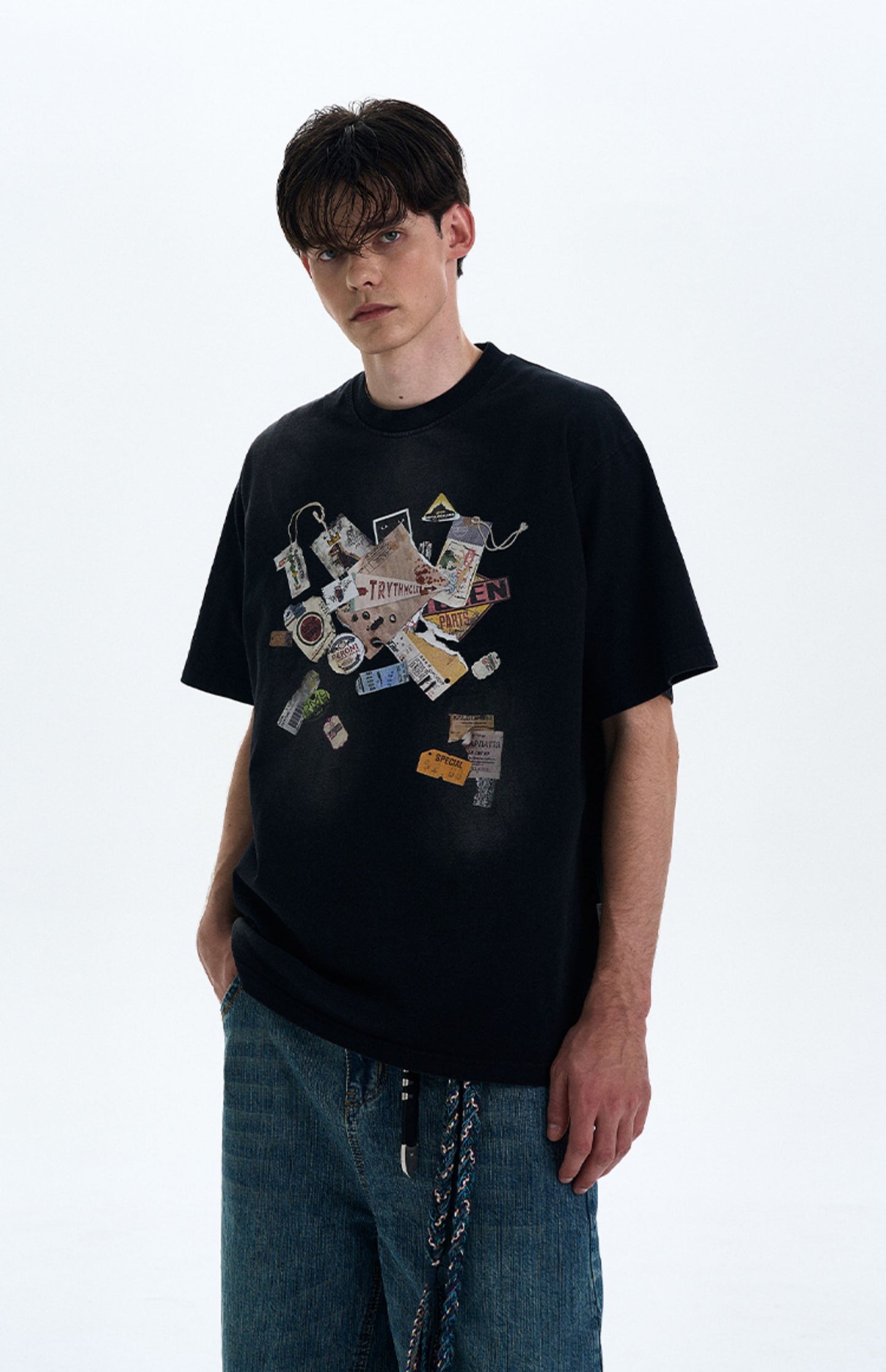 Washed Print T-Shirt