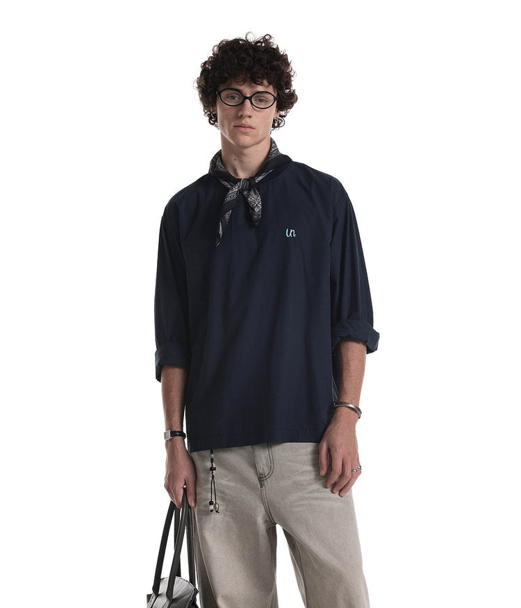 Embroidered Crew Neck T-Shirt