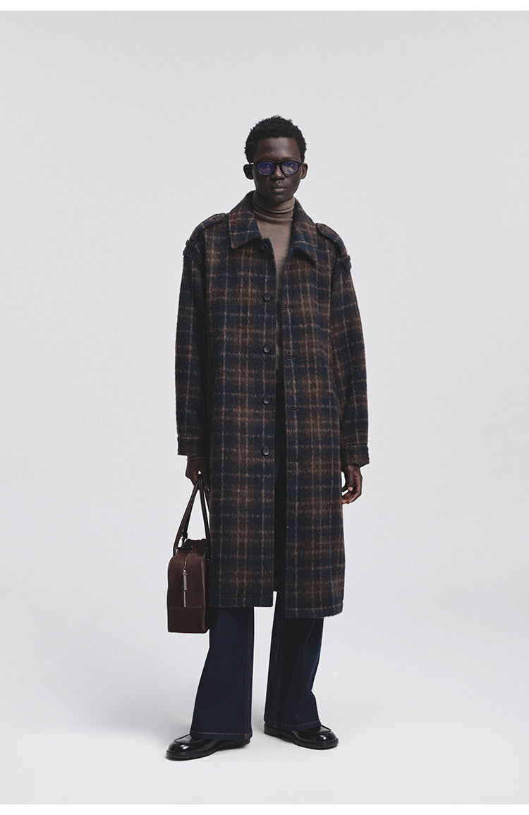 Single-faced Wool Coat