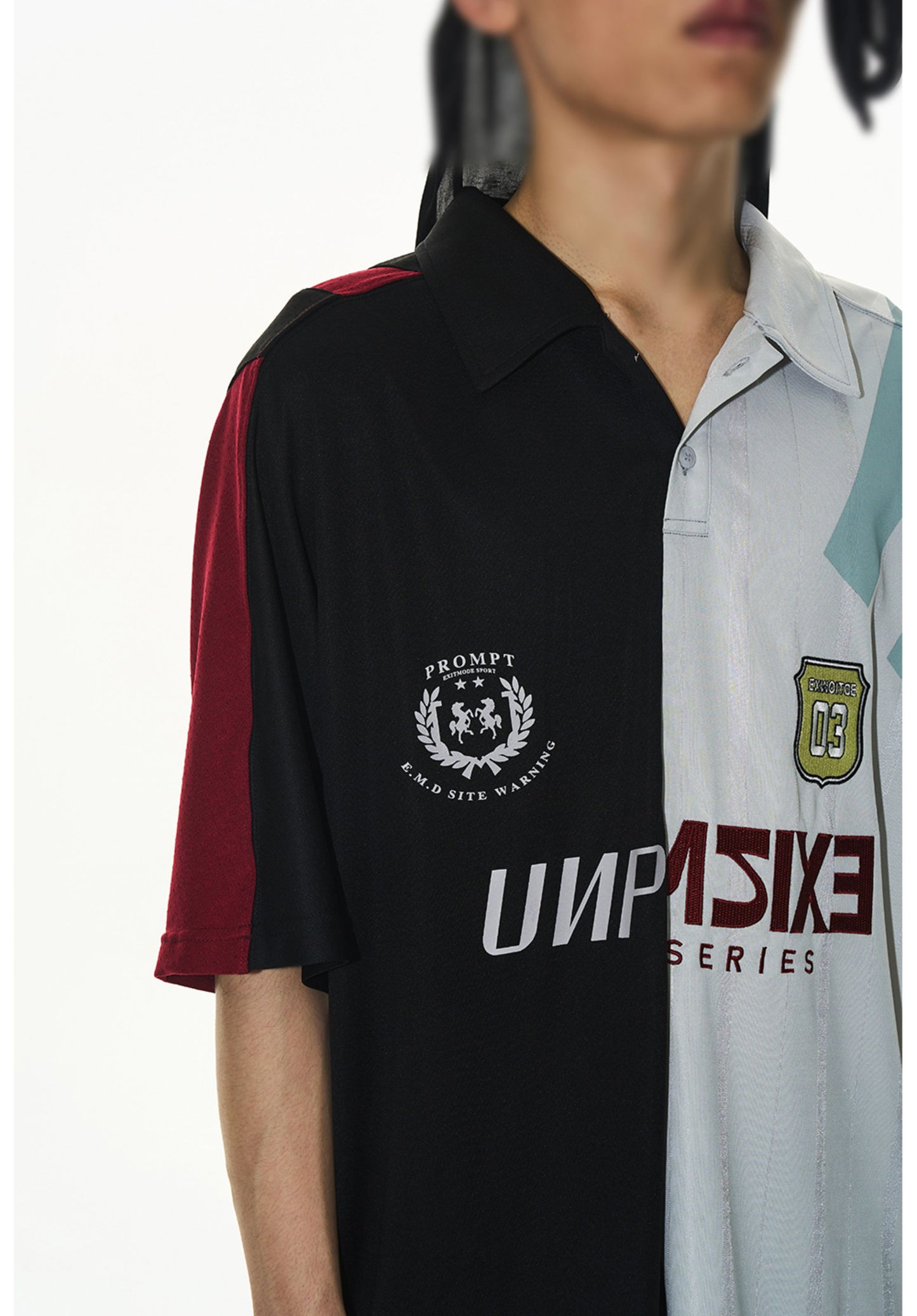 Color Stitch Polo Shirt