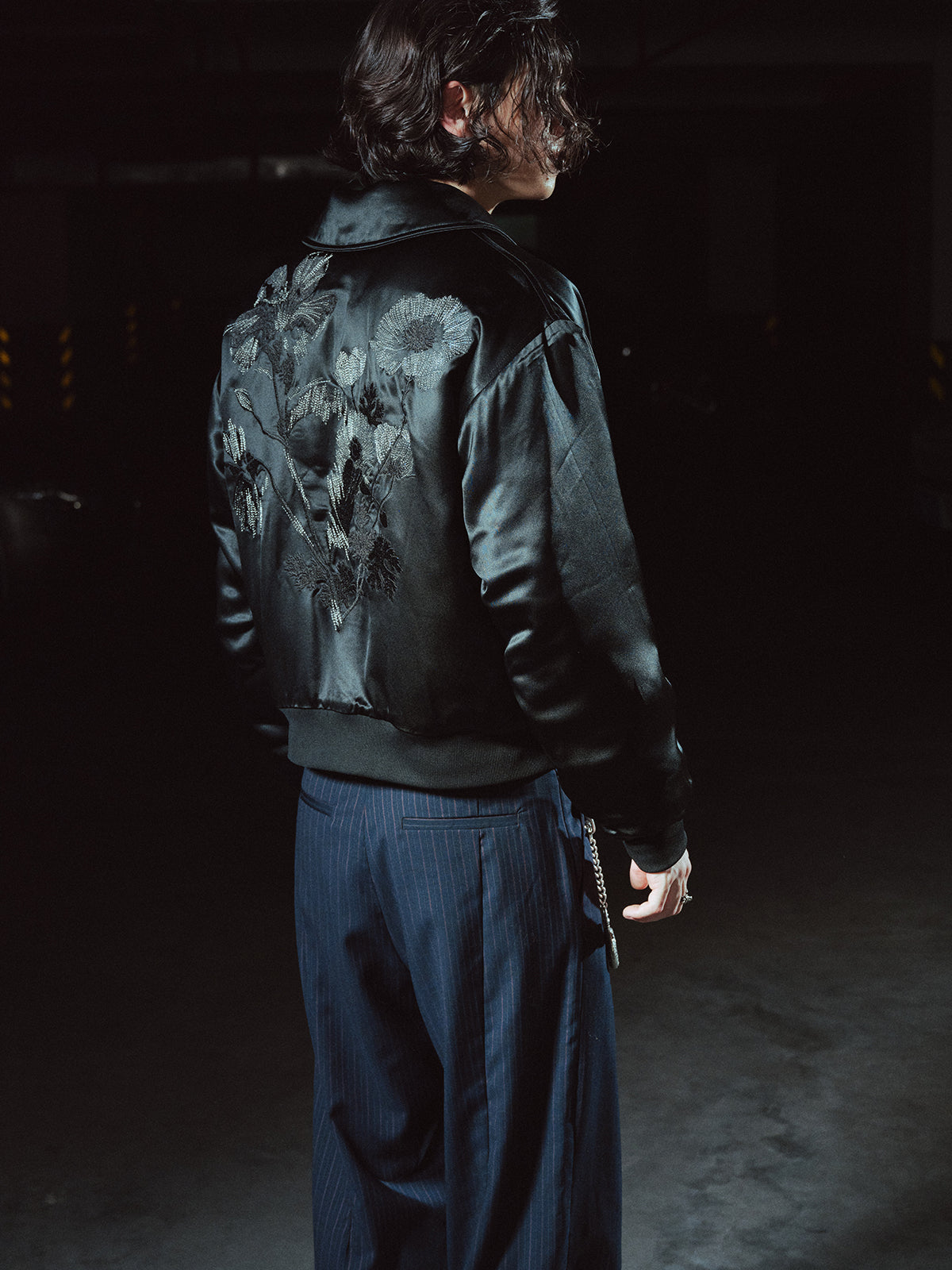 Flower Embroidered Jacket