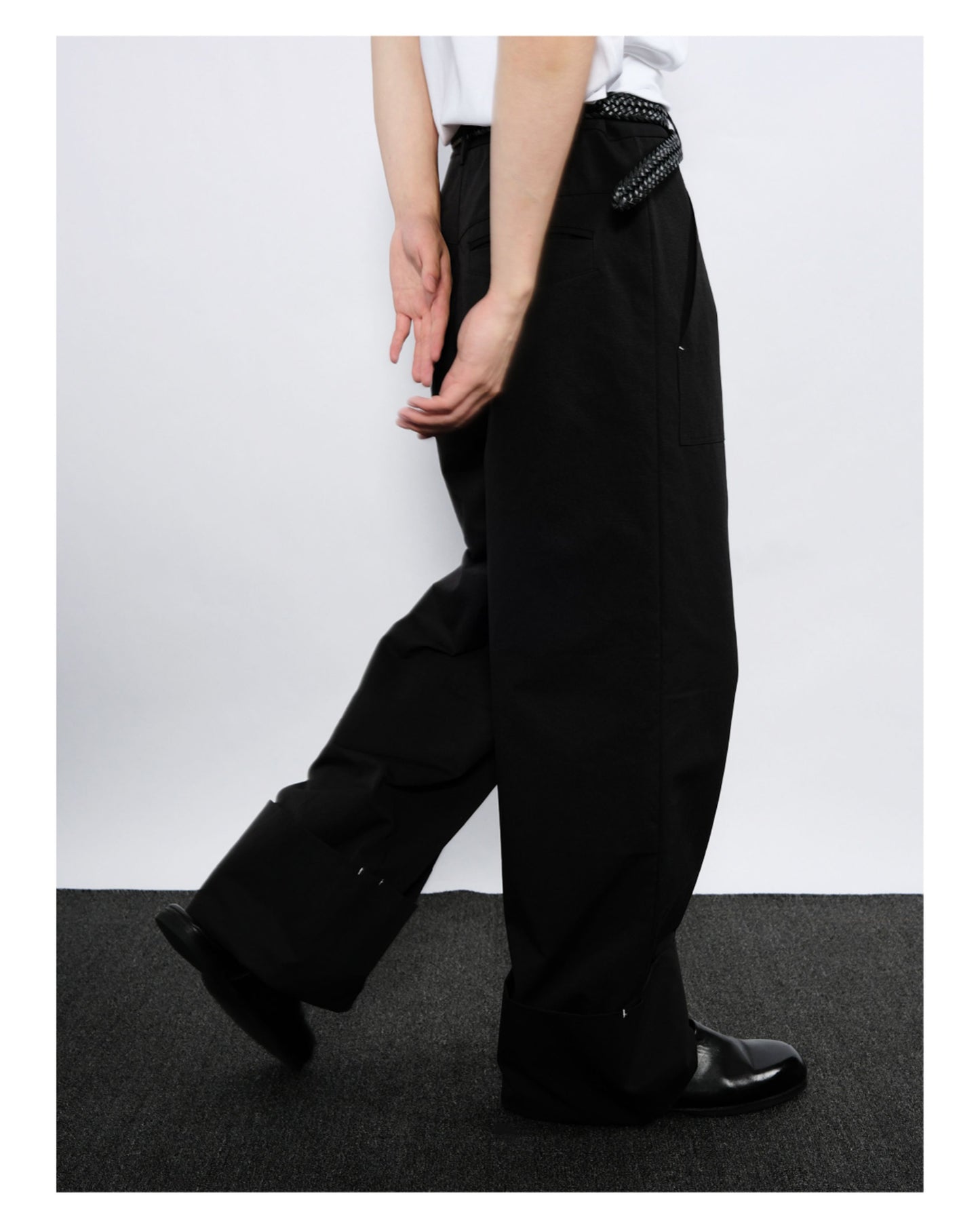 Straight-Leg Casual Pants