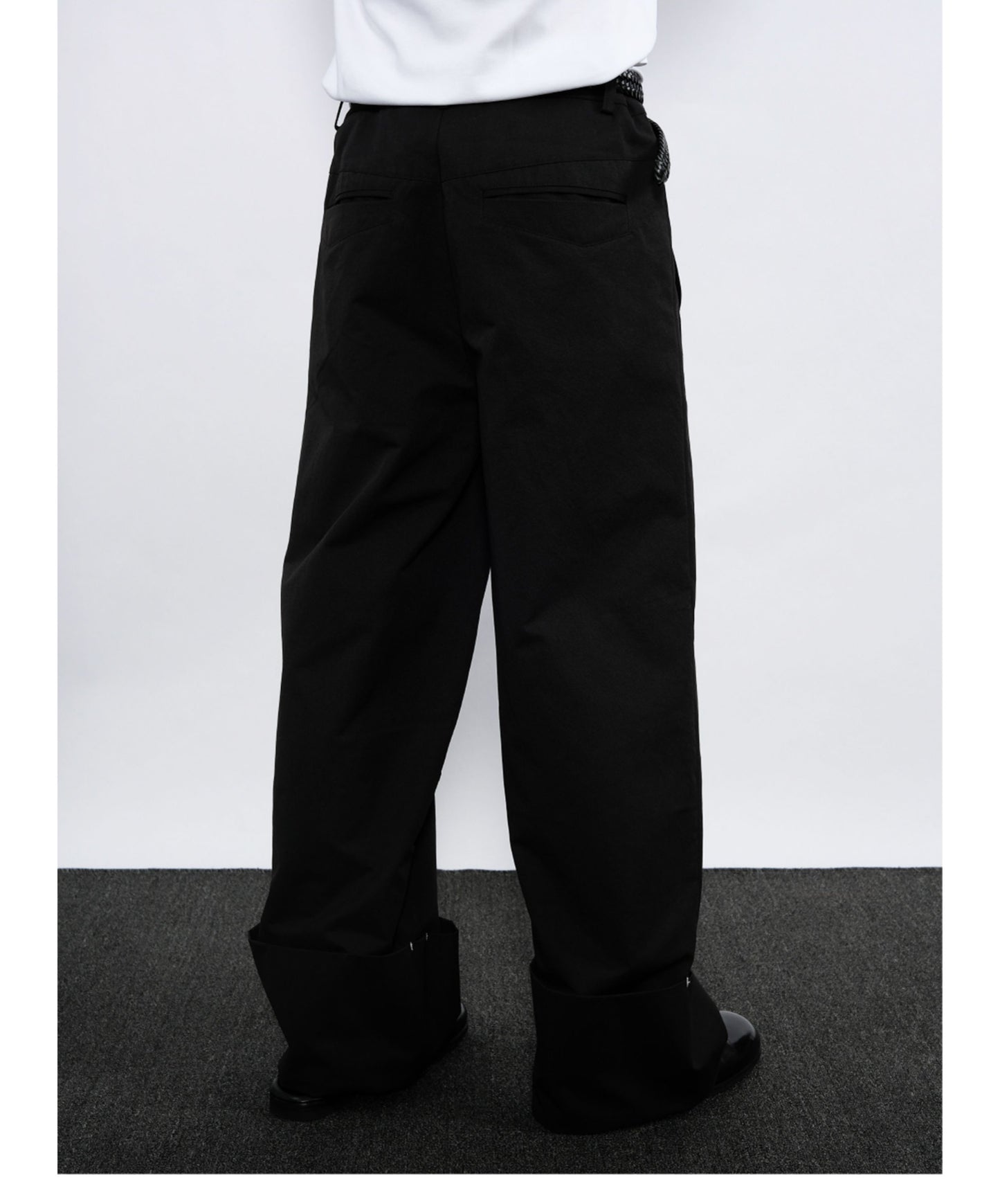 Straight-Leg Casual Pants