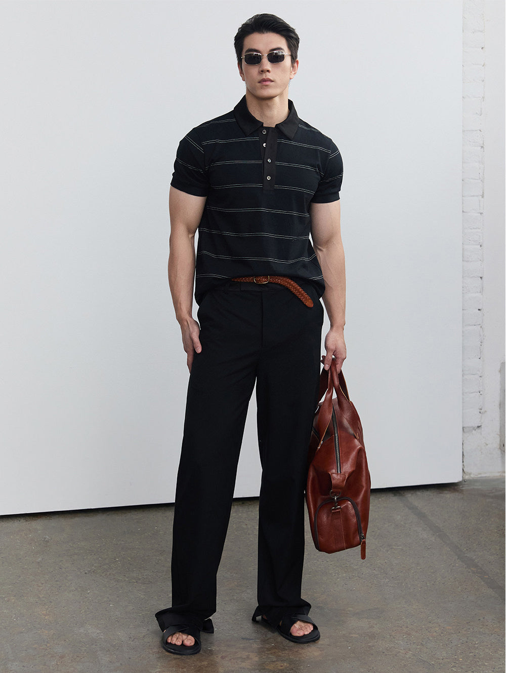 Striped Polo Shirt