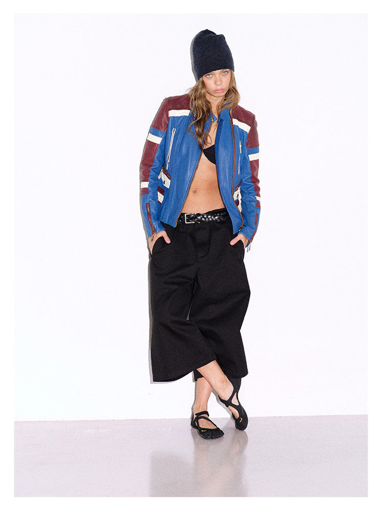 Cotton Straight-Leg Shorts