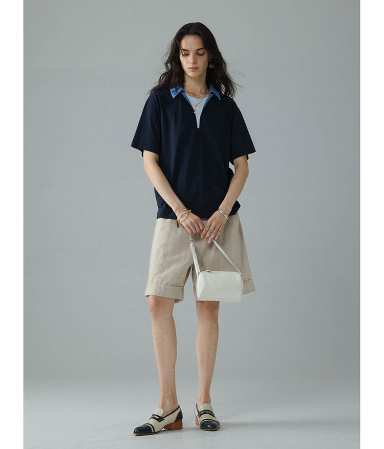 Faux Three-Piece Polo Shirt