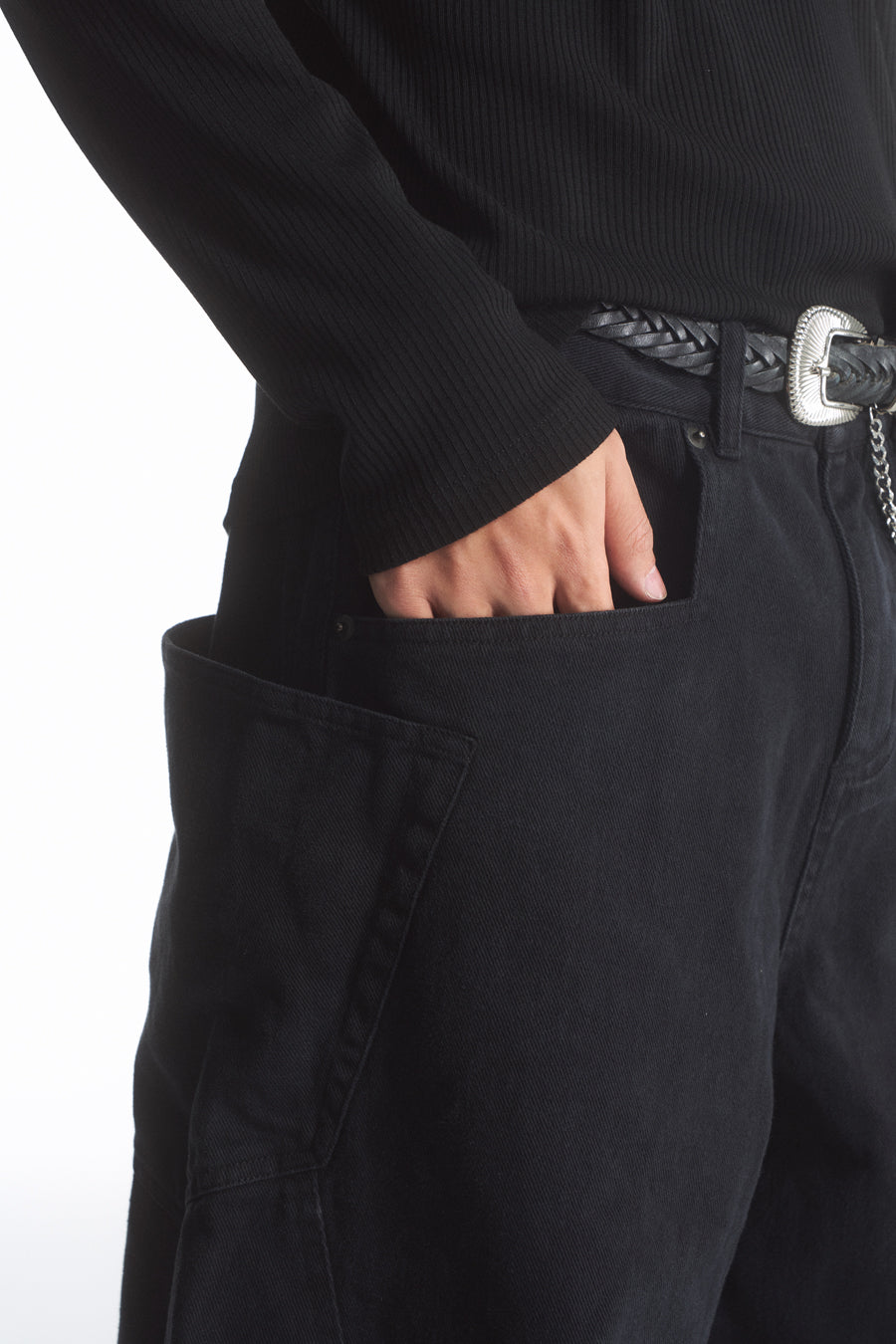 Side pocket jeans
