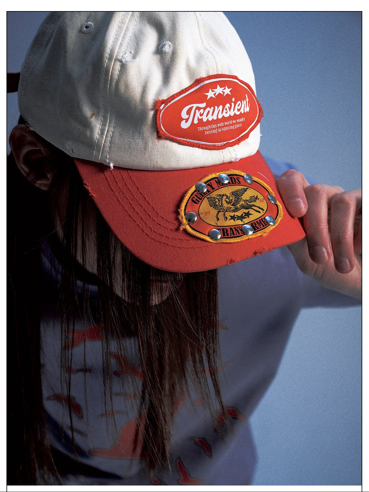 Pegasus Cap with Printed Badge