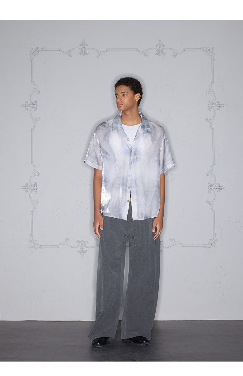 Light Dye Check Shirt