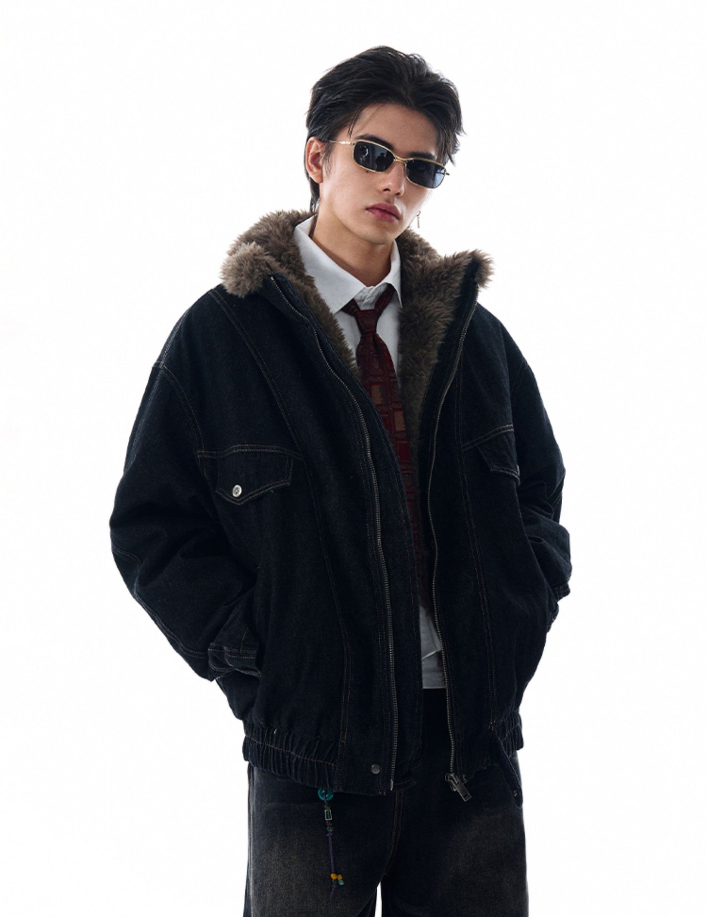 Heavy Washed Denim Jacket