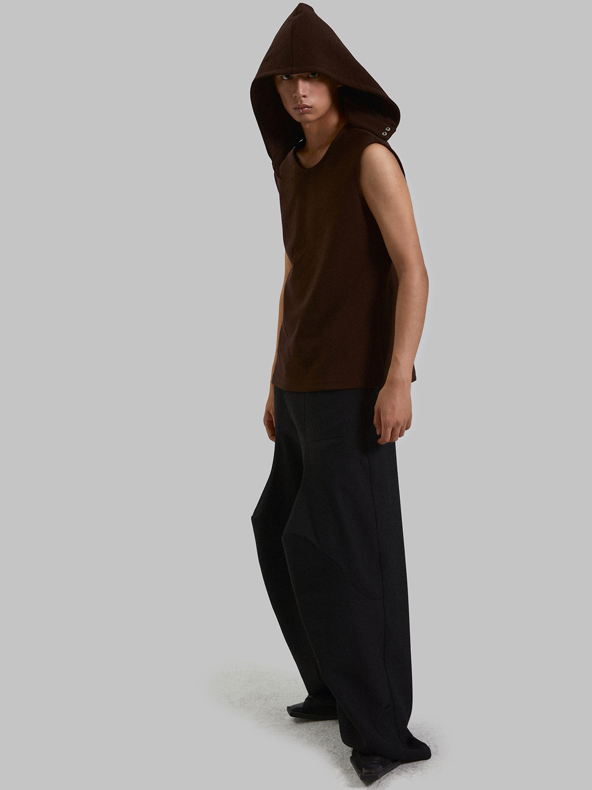 Splicing Wide Leg Casual Pants