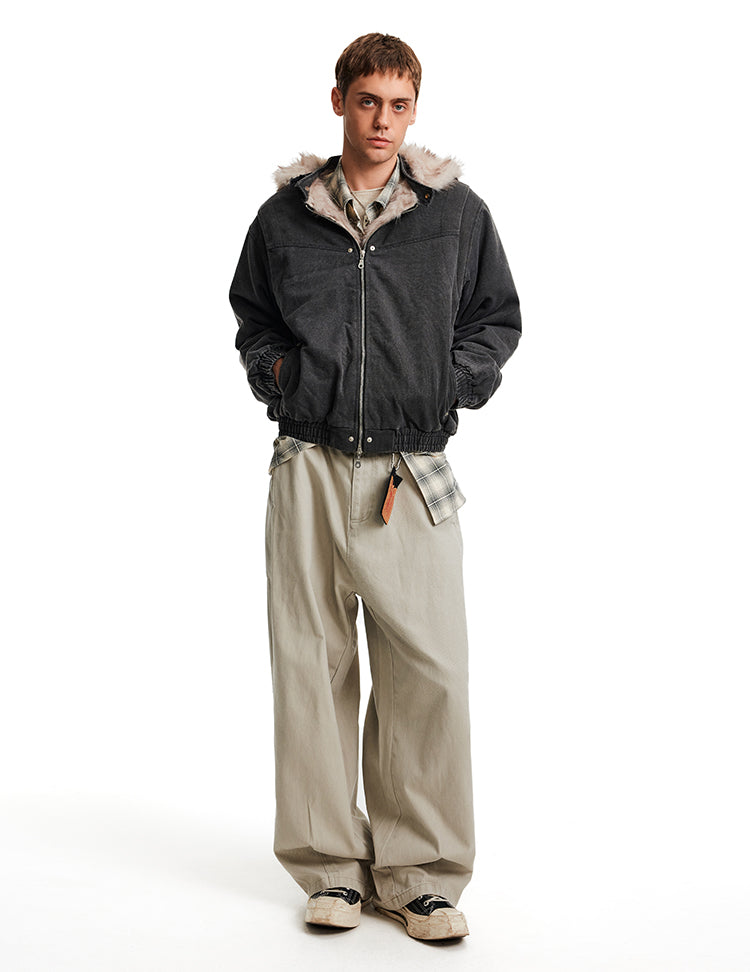 Cotton-padded jacket