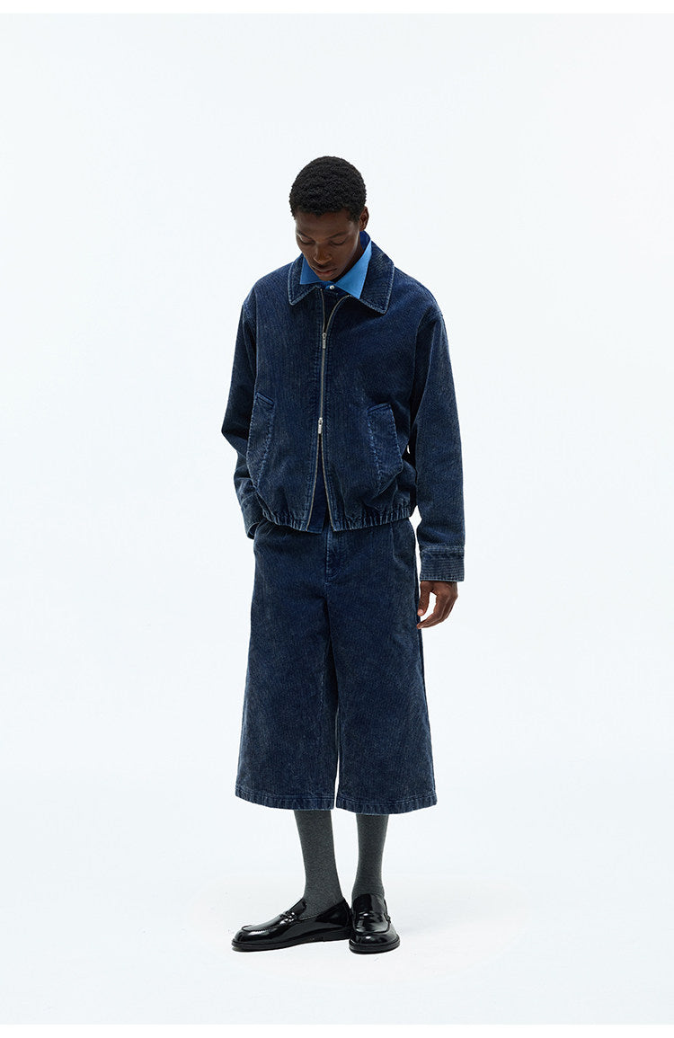 Corduroy Textured Wash Jacket