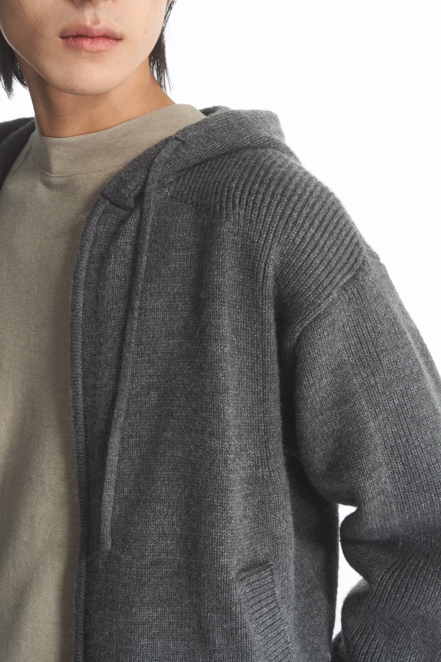 Drawstring Hooded Sweater