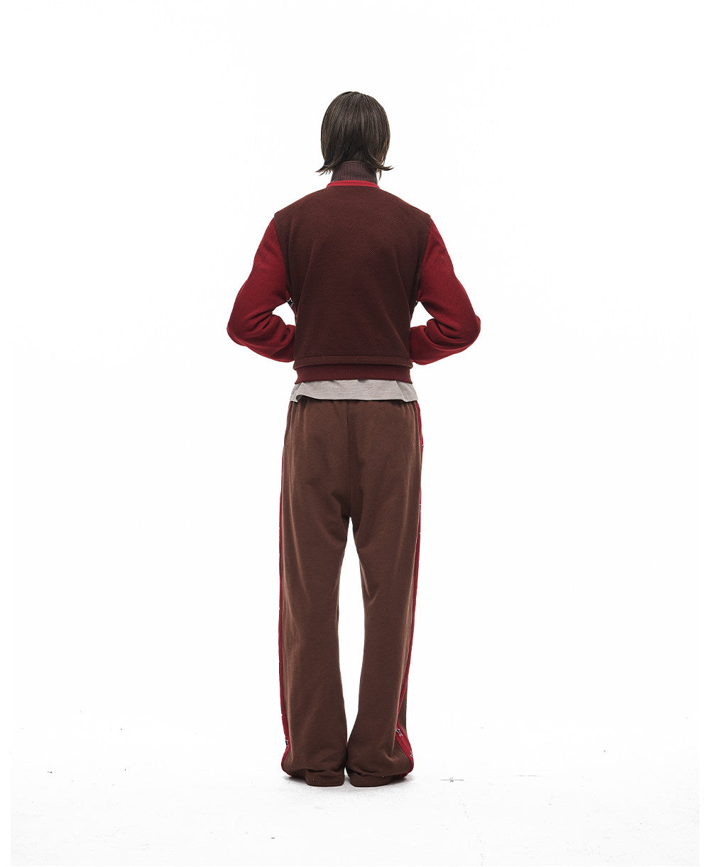 Stand-Collar Sports Jacket