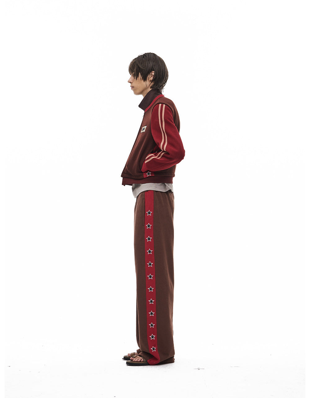 Stand-Collar Sports Jacket