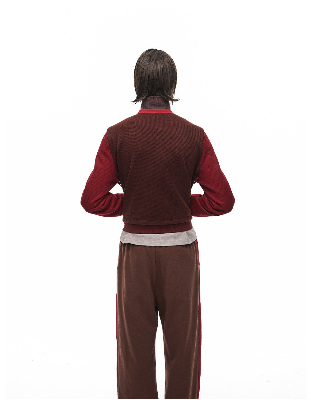 Stand-Collar Sports Jacket
