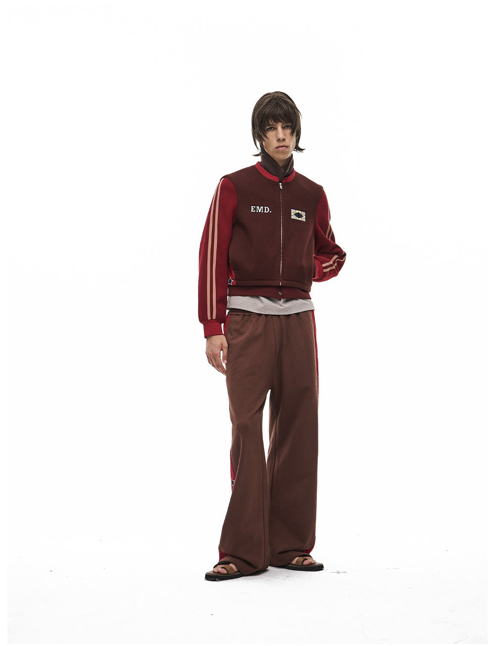 Stand-Collar Sports Jacket
