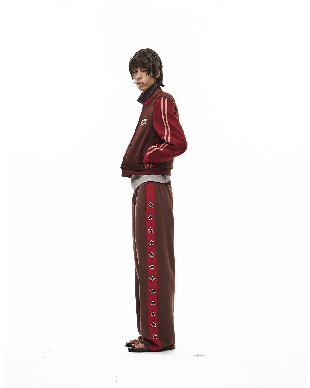 Stand-Collar Sports Jacket
