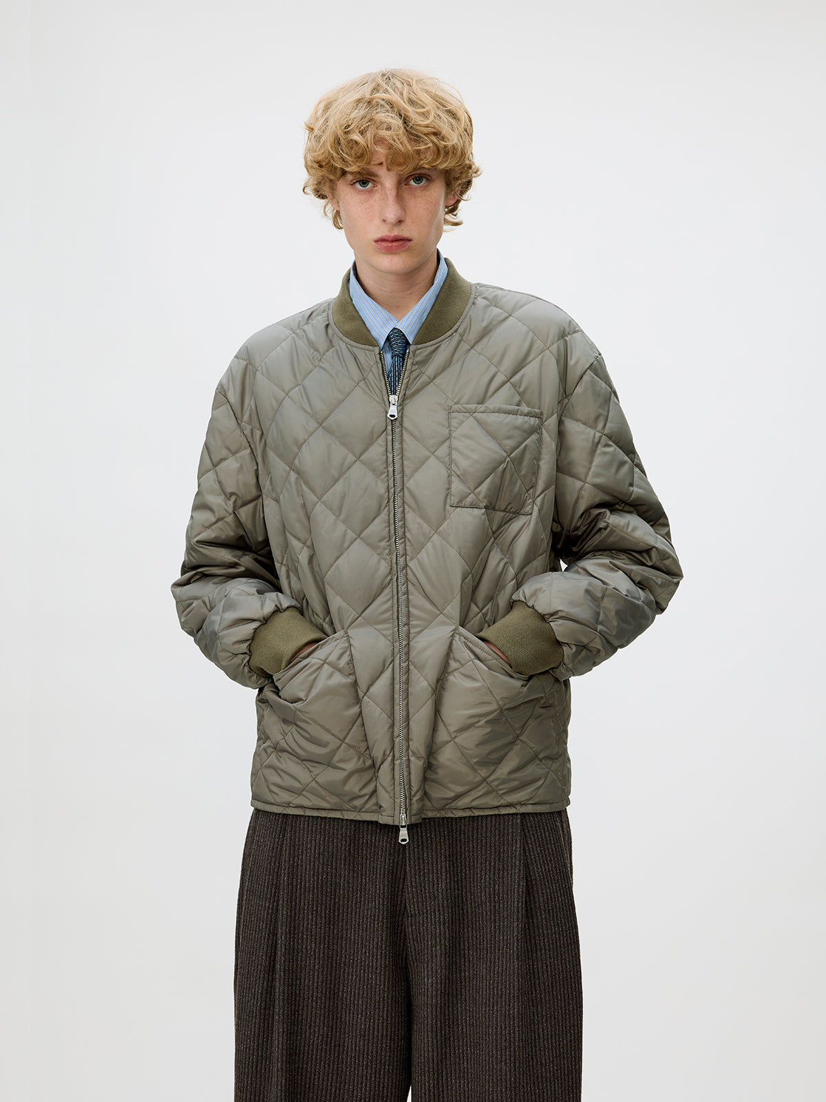 Water-repellent Quilted Jacket