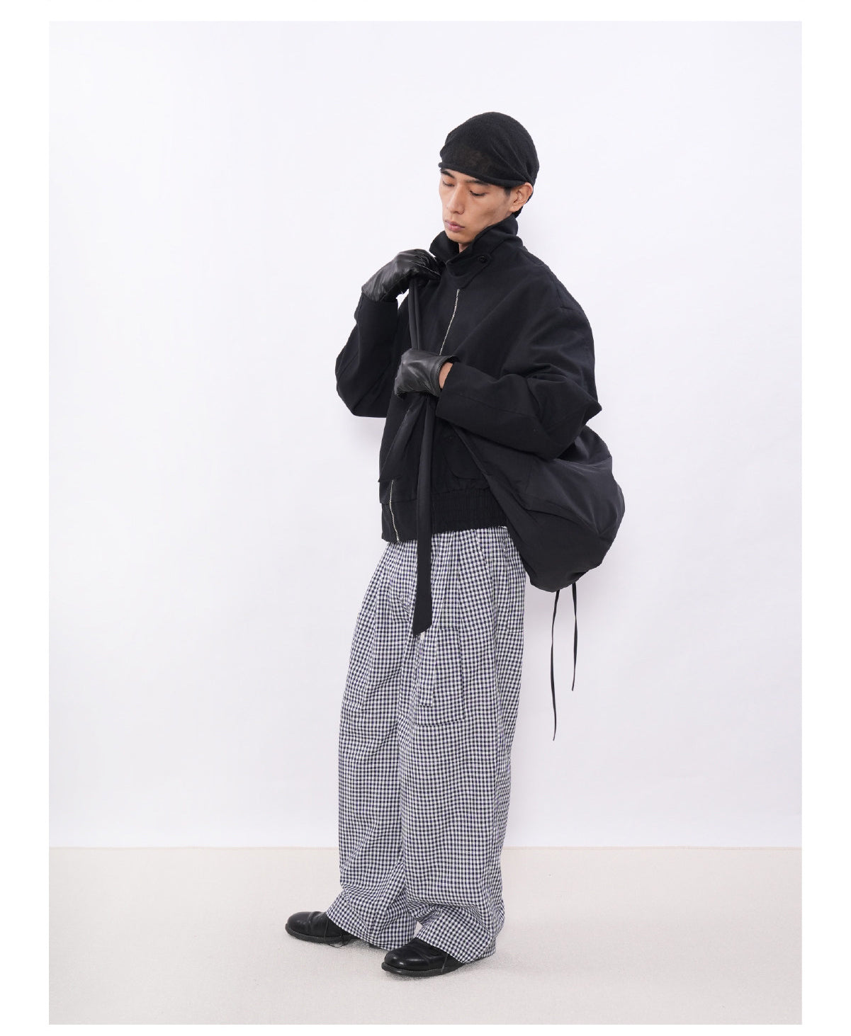 Checkered Casual Pants