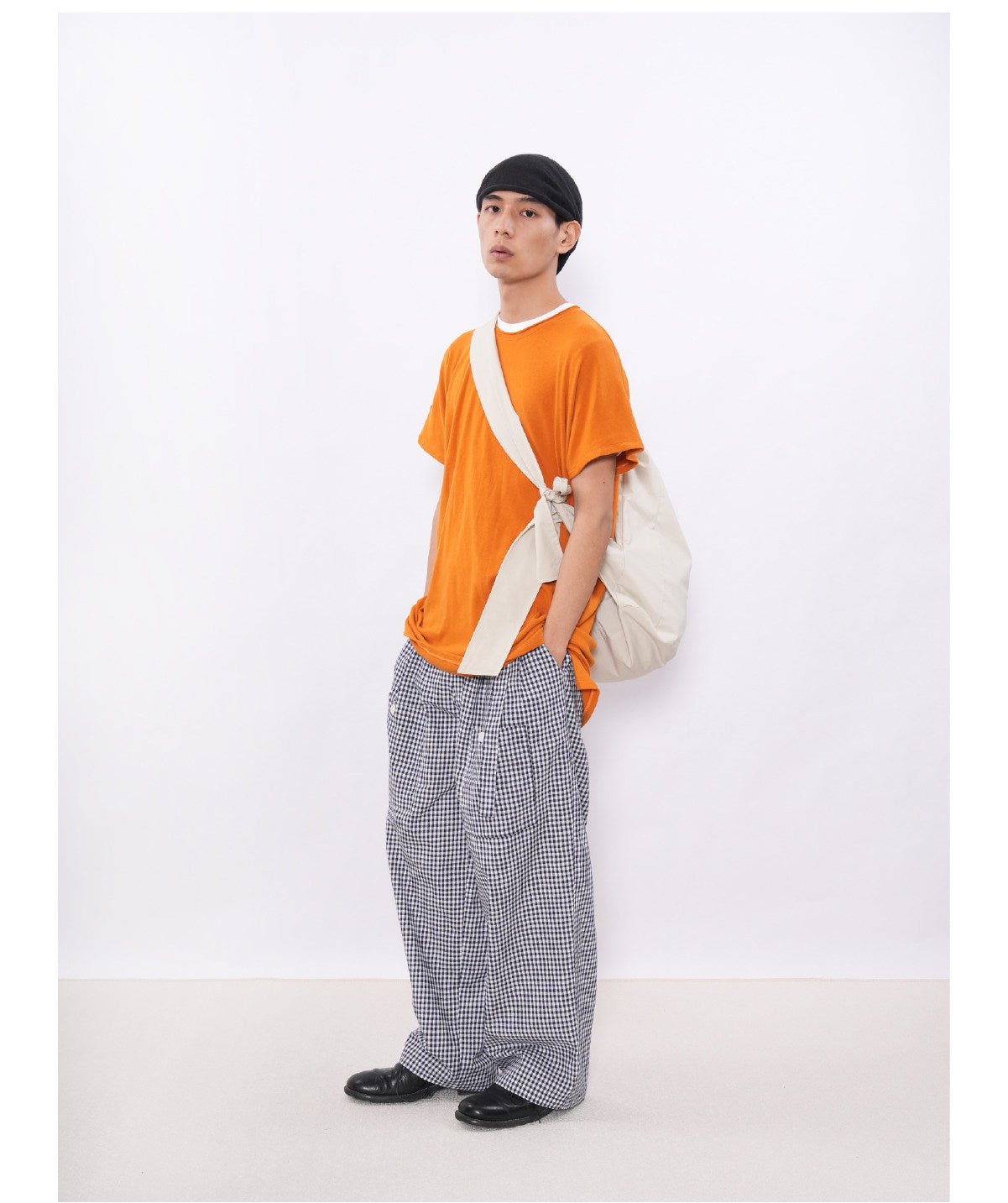 Checkered Casual Pants